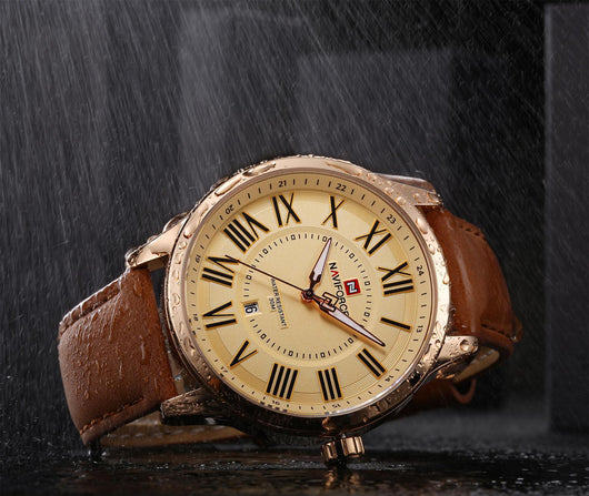 Reloj Pulsera Impermeable con Calendario Romano - Image 4