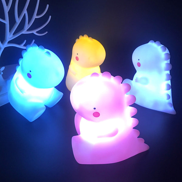 Lámpara LED Dinosaurio Iluminada