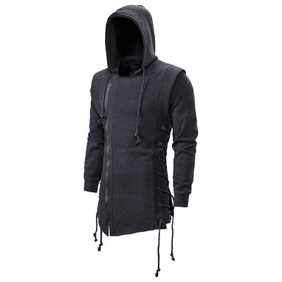 Chamarra Hoodie Suelta Talla Grande para Hombre - Image 10