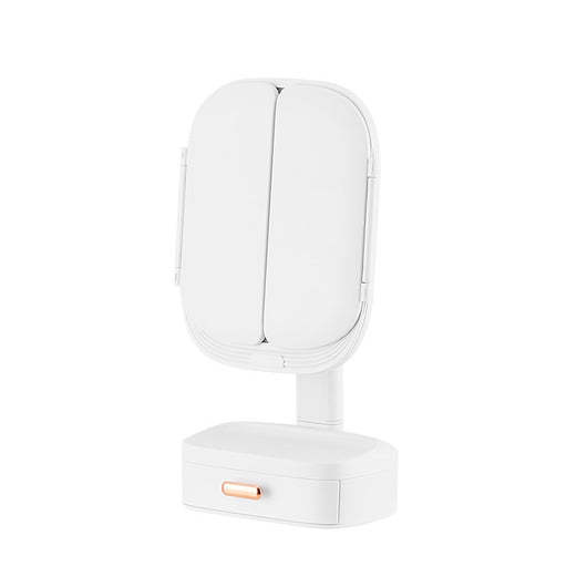 Espejo de Maquillaje LED de Escritorio Plegable con Luz Integrada - Image 5