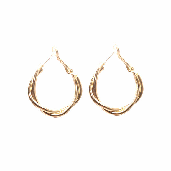 Aretes Nudos Elegantes para Mujer
