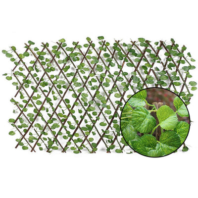 Valla de Privacidad con Hojas Artificiales Extensible para Jardín y Patio - Image 15