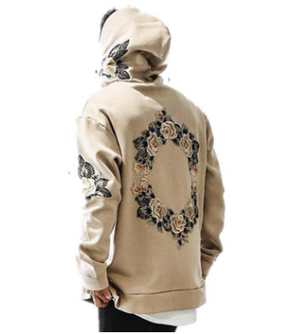 Sudadera con Capucha y Bordado en Forro Polar - Image 9