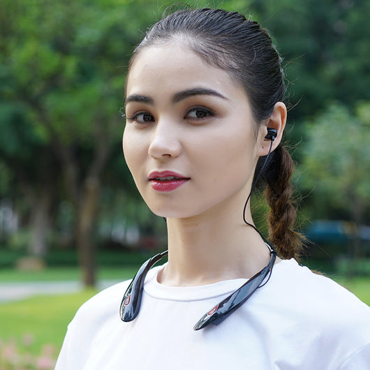 Auriculares Deportivos Inalámbricos con Banda Cervical Bluetooth - Image 5