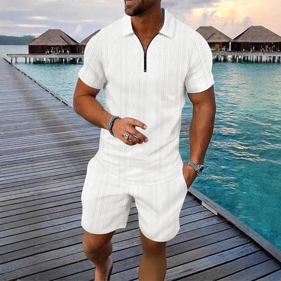 Conjunto Deportivo Casual para Hombre - Polo y Shorts - Image 3