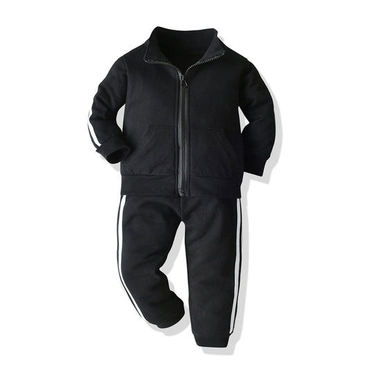 Conjunto Deportivo Infantil con Doble Cierre para Primavera y Otoño