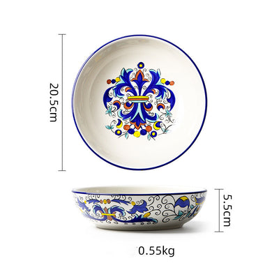Plato de Cerámica Pintado a Mano 20 cm - Diseño Artesanal Único - Image 5