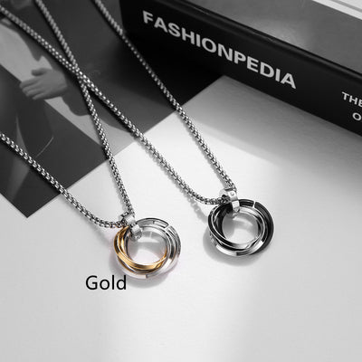 Collar Geométrico Casual para Hombre - Diseño Moderno - Image 11