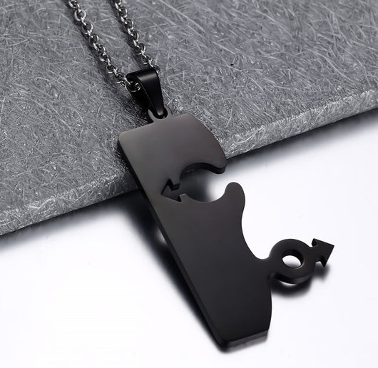 Collar Colgante de Amistad Divisible - Image 4