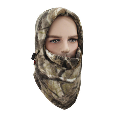Capucha Táctica Multifuncional de Forro Polar Camuflado - Image 9