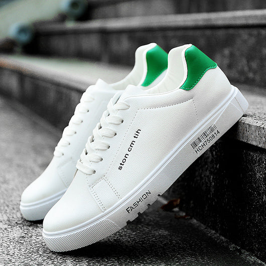 Tenis Deportivos Blancos Transpirables para Hombre - Diseño Clásico y Cómodo - Image 16