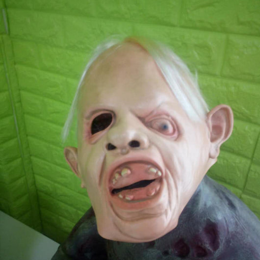 Máscara de Horror con Ojo Único - Disfraz Cosplay Zombie Joker para Halloween - Image 7