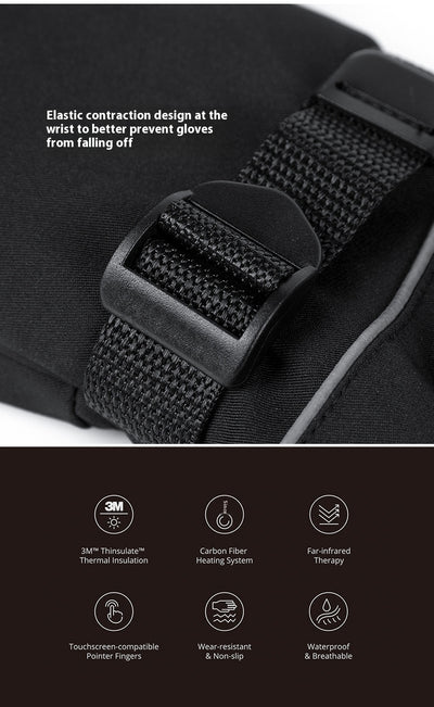Guantes Térmicos Impermeables con Calefacción Eléctrica para Motos y Deportes Extremos - Image 16