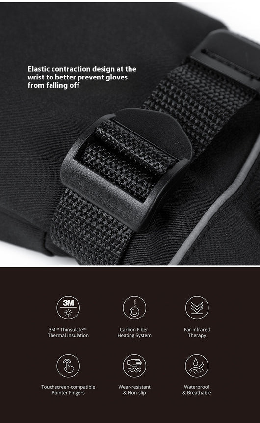 Guantes Térmicos Impermeables con Calefacción Eléctrica para Motos y Deportes Extremos - Image 16
