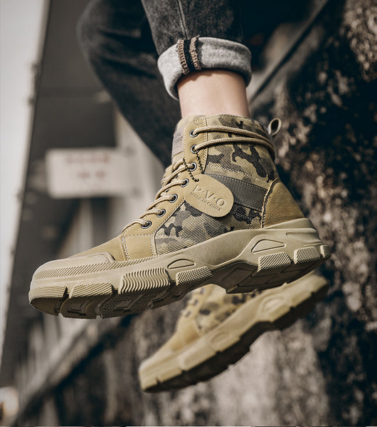 Botas Tácticas Camuflaje Impermeables para Hombre - Image 11