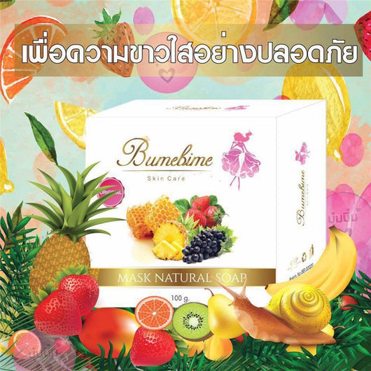 Jabón Artesanal Tailandés Blanqueador Natural con Aceites Esenciales de Frutas - Image 4