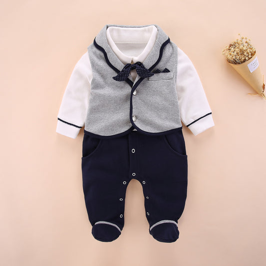 Pijama Enterizo de Manga Larga para Bebé Niño