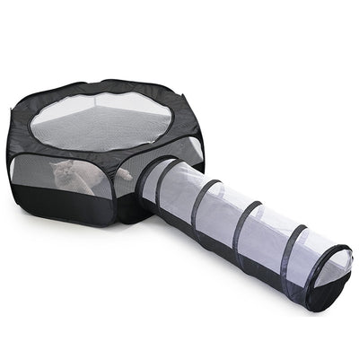 Túnel Gato Plegable Cómodo - Juguete Desmontable Multifunción sin Ocupar Espacio - Image 7
