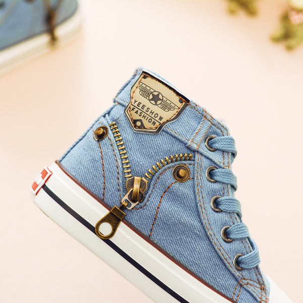 Zapatos de Lona para Niños - Estilo Coreano Primavera