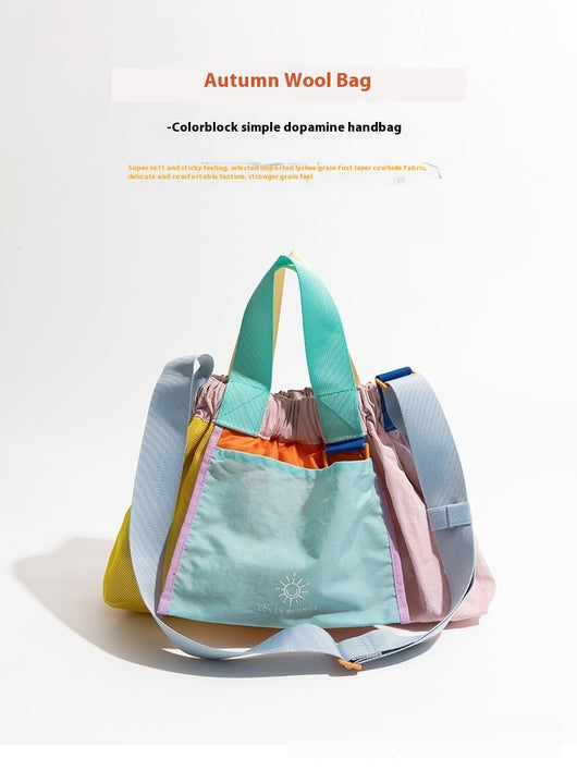 Bolsa Plegable para Dumplings con Diseño de Combinación de Colores - Image 11