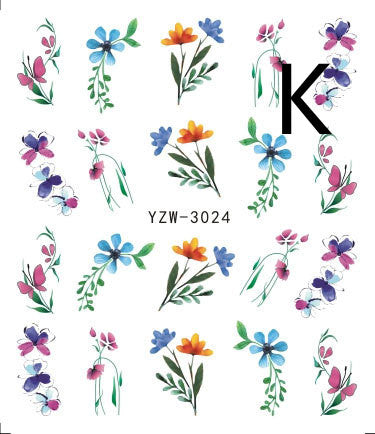 Stickers de Uñas Mariposa Negra - Diseño Elegante - Image 19