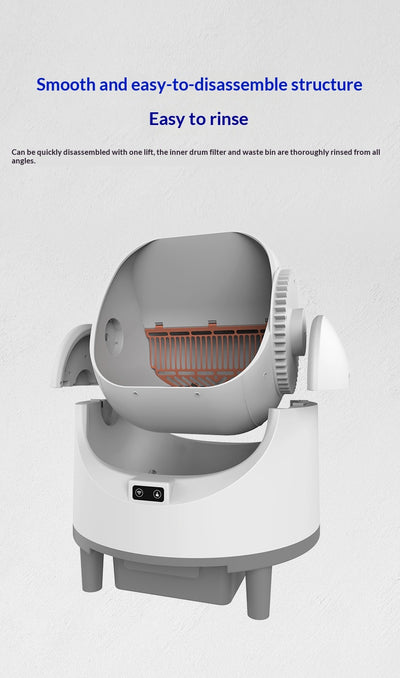 Arenero Automático para Gatos con Pala Inteligente y Amplio Espacio - Image 19