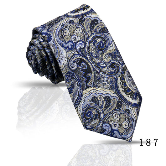 Corbata Casual Ejecutiva de Poliéster Jacquard para Hombre - Image 24