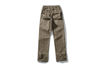 Pantalones Cargo con Cordón en Tobillo y Bolsillos Laterales - Image 14