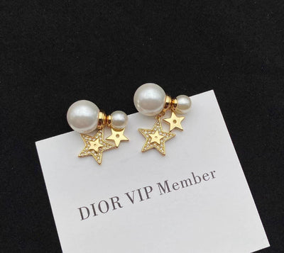 Aretes de Perla Minimalista con Estrella - Elegancia y Personalidad - Image 8