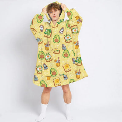 Suéter Manta Estampado Aguacate para Padres e Hijos - Image 16