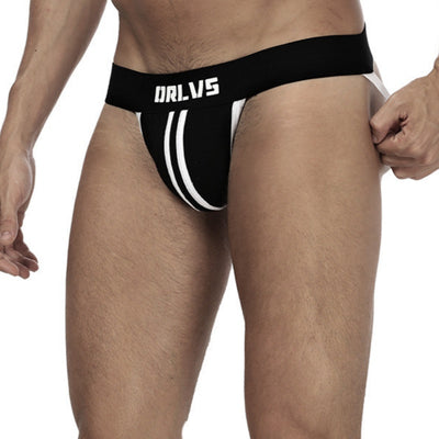Tanga Masculina Baja Sexy con Doble Cinturón Trasero - Image 13