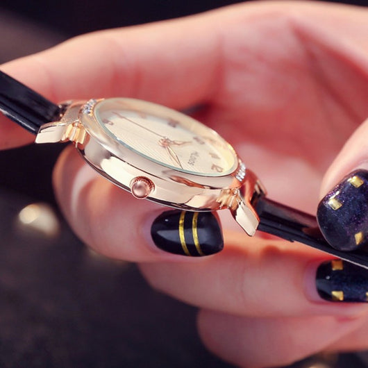 Reloj de Pulsera para Dama con Diamantes Incrustados Resistente al Agua - Image 4