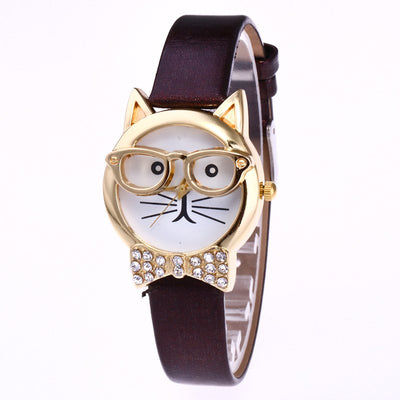 Reloj Infantil con Luz LED y Diseño de Gato Mecánico - Image 7