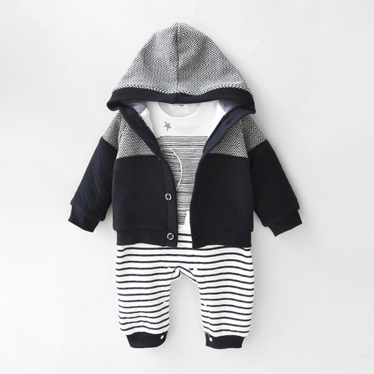 Traje Acolchado de Una Pieza con Chaqueta para Bebé - Image 12