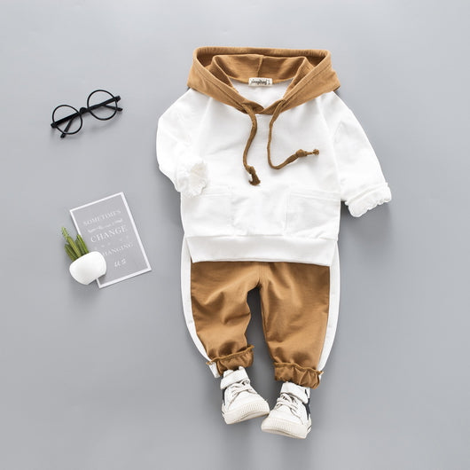 Sudadera con Capucha Estampado Alfabeto para Niño