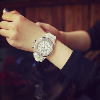 Reloj LED Luminoso Geneva para Mujer con Pulsera de Silicona - Image 12