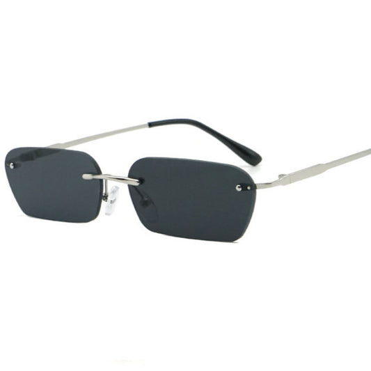 Gafas de Sol Rectangulares sin Marco - Protección Visual Premium