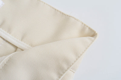 Pantalón Casual de Cintura Alta Ajustado en Colores Lisos - Image 6