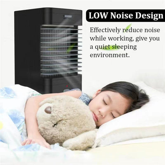 Ventilador Aire Acondicionado USB Portátil Vertical para Oficina - Image 10