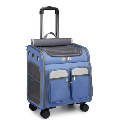 Carrito Transportín para Mascotas - Bolsa Plegable de Gran Capacidad - Image 4