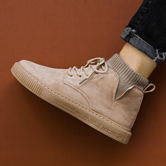 Botas Casuales de Trabajo Británico Caña Alta