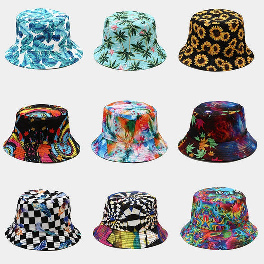 Gorra Pescador Mujer con Estampado Botánico - Diseño Europeo Moderno - Image 83