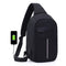 Men's Anti Theft Chest Bag Negro