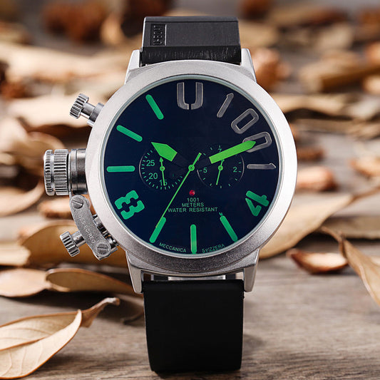 Reloj Automático de Lujo para Hombre - Movimiento Mecánico de 5 Agujas