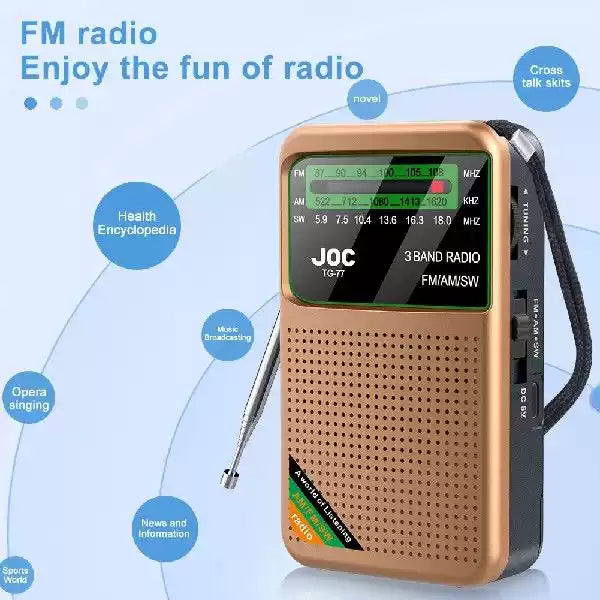 Radio Multibanda de Escaneo Automático Profesional