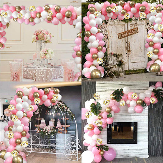 Guirnalda de Globos Decorativa para Bodas, Cumpleaños y Fiestas Temáticas