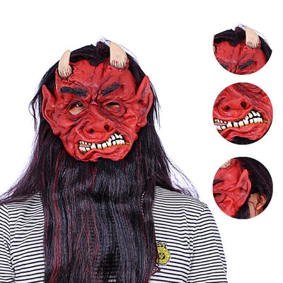 Máscara Decorativa Cabeza de Vaca Roja - Fantasma - Image 3