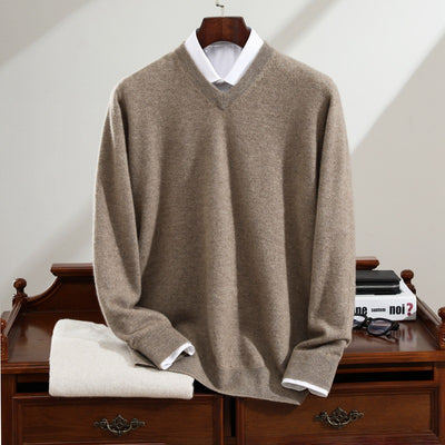 Suéter Base de Cachemira Pura para Hombre - Image 2