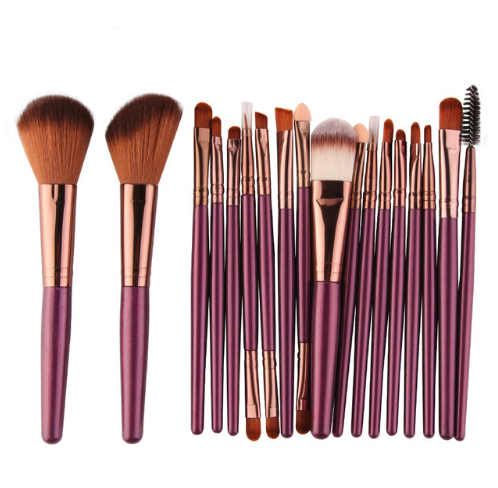 Set Profesional de 18 Brochas de Maquillaje MAANGE con Diseño Abanico - Image 13