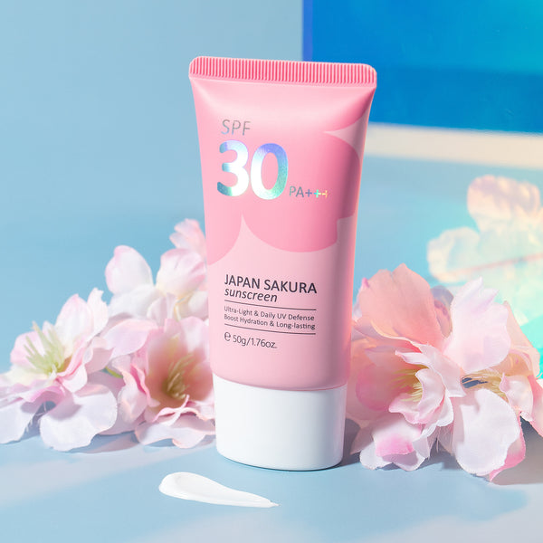 Protector Solar Flor de Cerezo SPF30 - Aislante y Cuidado de Piel